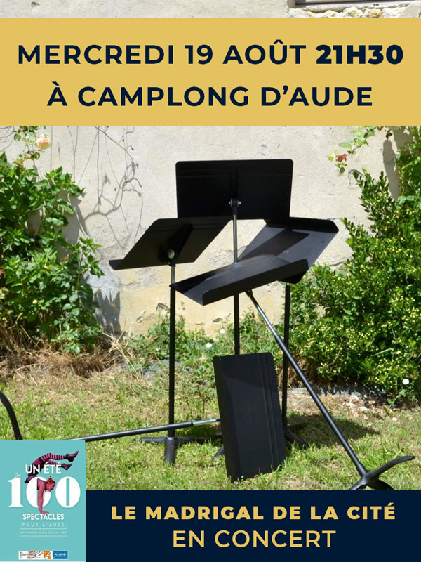 Concert à Camplong d'Aude - 19-08-20 - ©Madrigal de la Cité