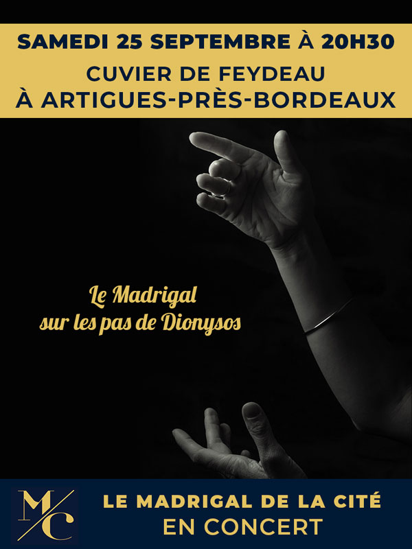 Concert à Artigues-près-Bordeaux - 25 septembre 2021 - ©Madrigal de la Cité