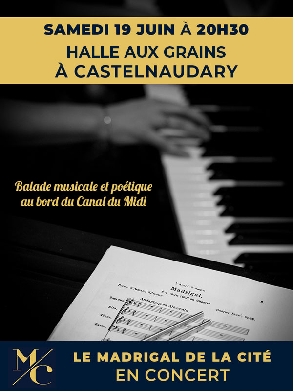 Concert à Castelnaudary - 19 juin 2021 - ©Madrigal de la Cité